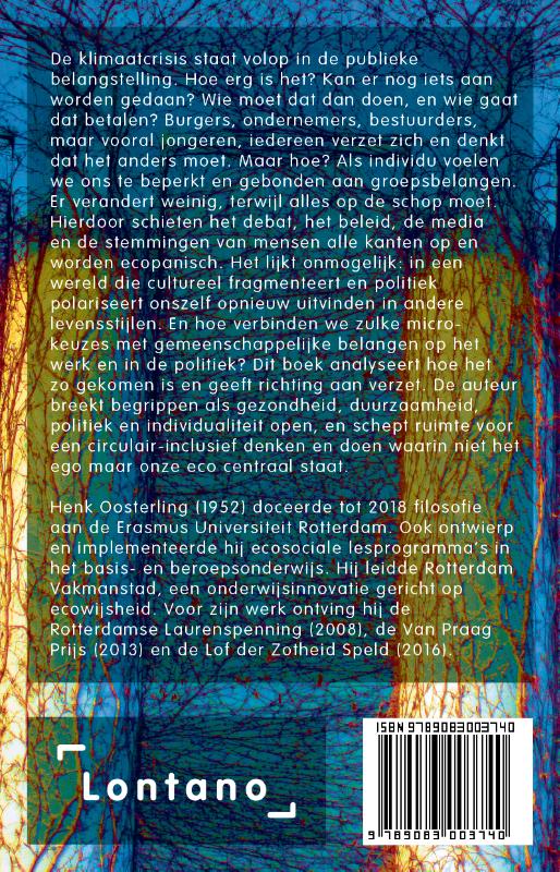 Achterkant van Verzet in ecopanische tijden