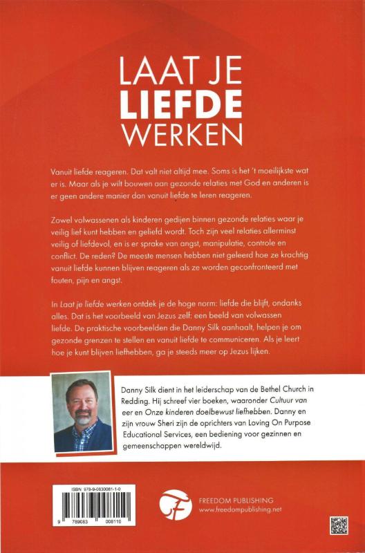 Achterkant van Laat je liefde werken