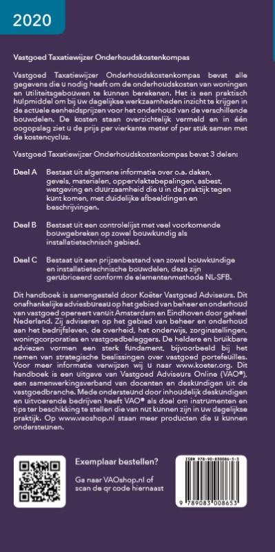 Achterkant van 2020