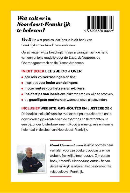 Achterkant van Noordoost-Frankrijk