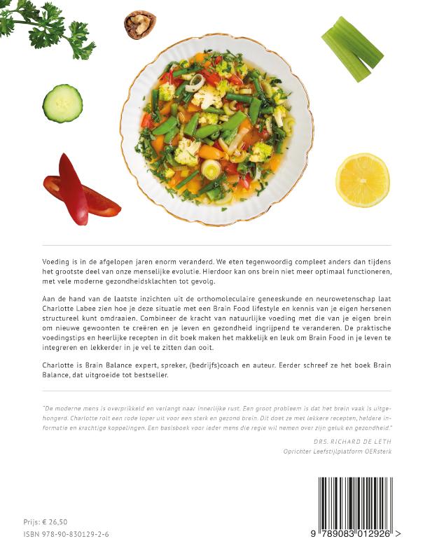 Achterkant van Brain Food