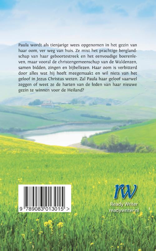 Achterkant van Paula