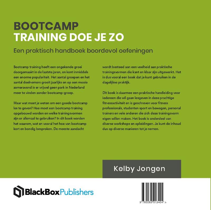 Achterkant van Bootcamp training doe je zo