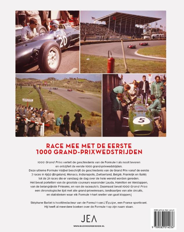 Achterkant van 1000 Grand Prixs