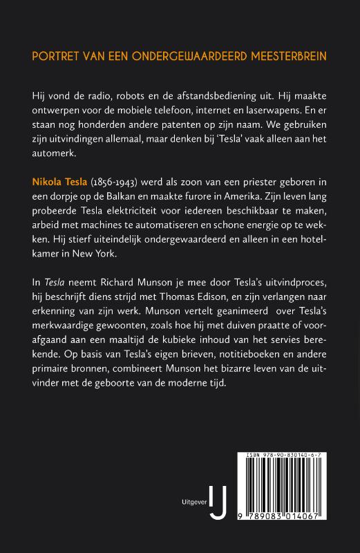 Achterkant van Tesla