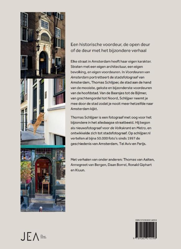 Achterkant van Voordeuren van Amsterdam
