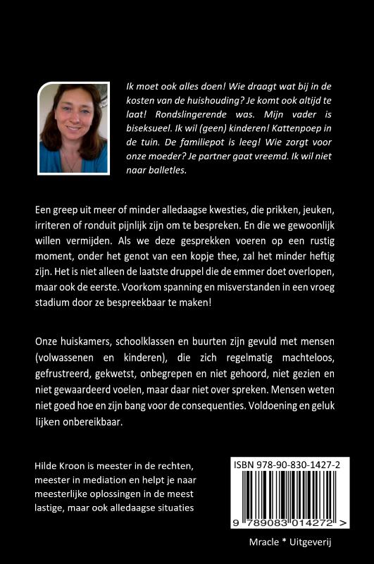 Achterkant van Netelige Kwesties
