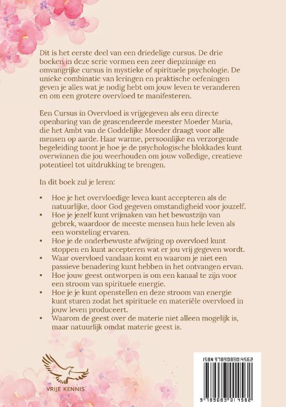 Achterkant van Geest over materie