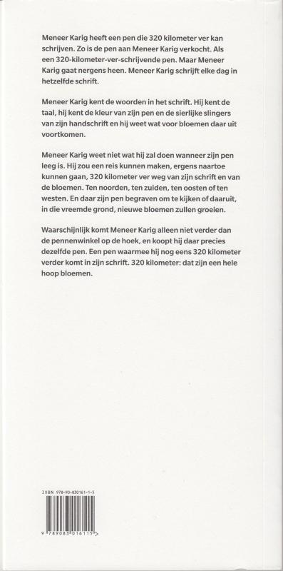 Achterkant van Meneer Karig