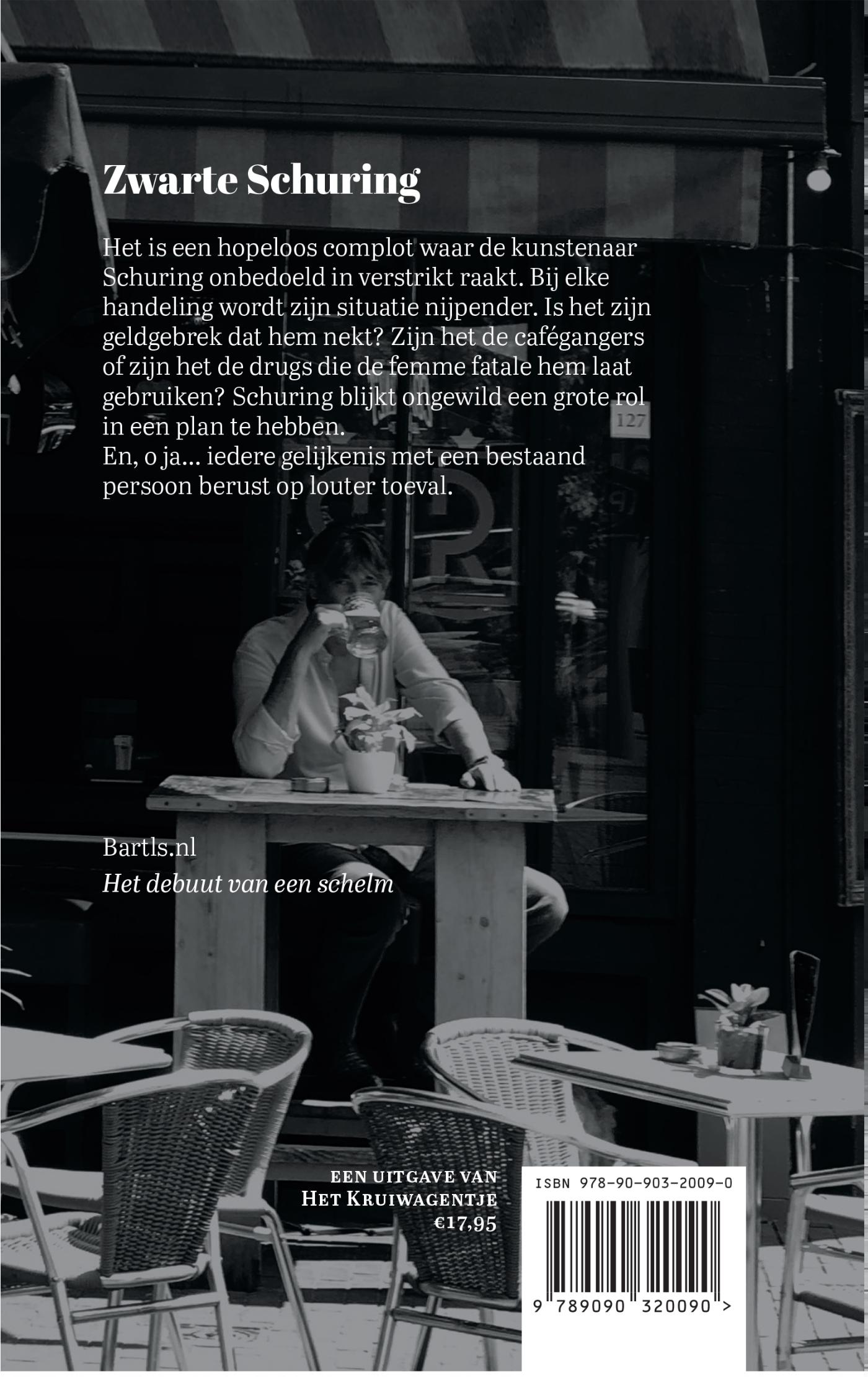 Achterkant van Zwarte Schuring
