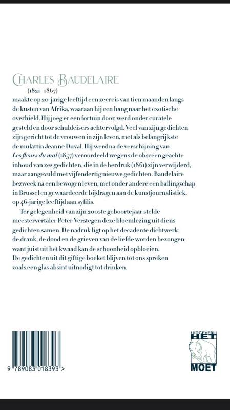 Achterkant van Het gif
