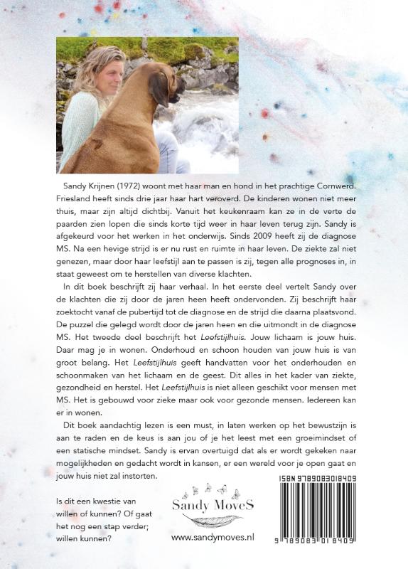 Achterkant van Ik, mijn hond en MS