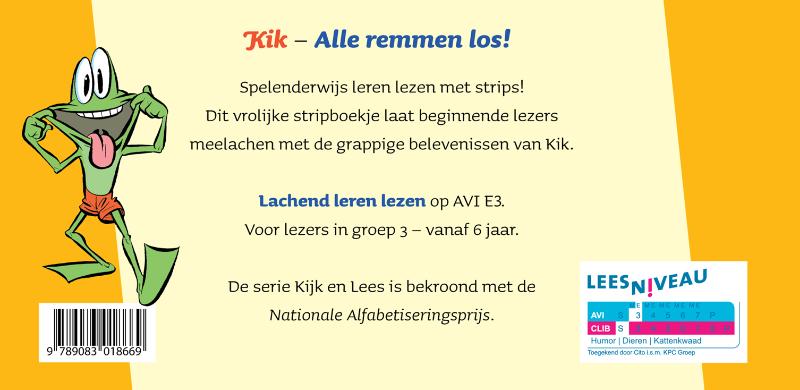 Achterkant van Alle remmen los!