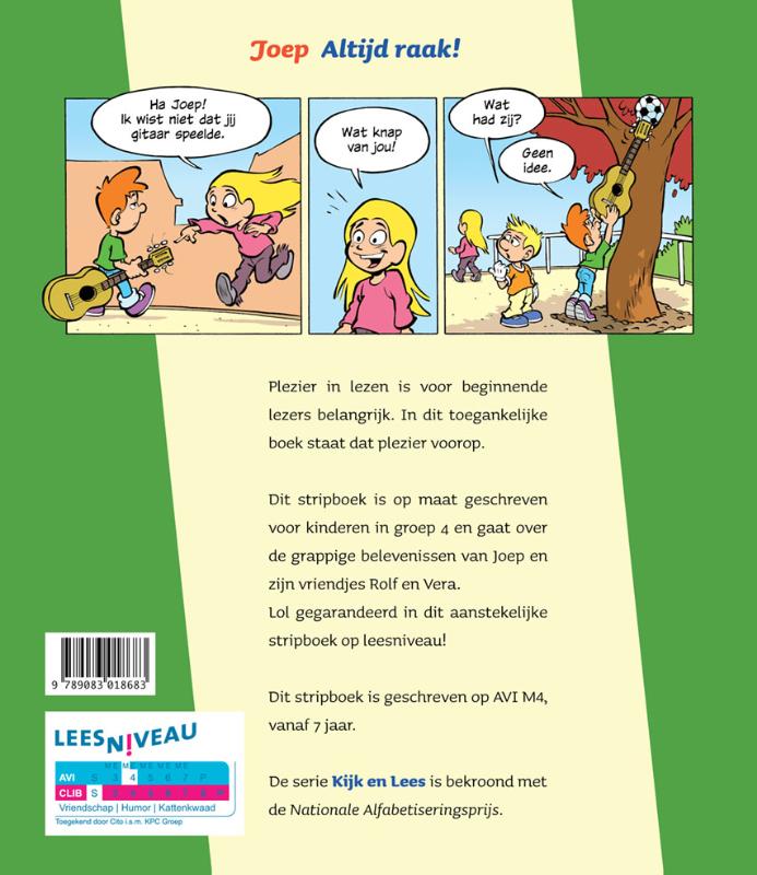 Achterkant van Altijd raak!