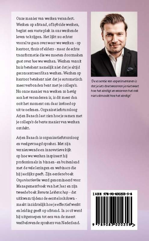 Achterkant van Een nieuwe werkrealiteit