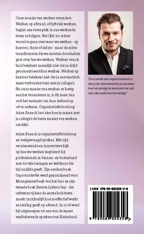 Achterkant van Een nieuwe werkrealiteit