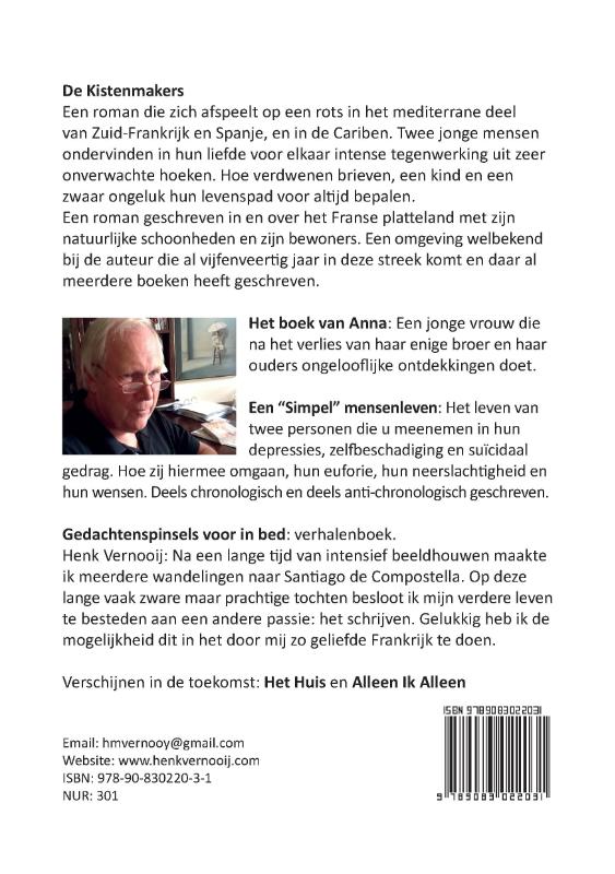 Achterkant van De Kistenmakers