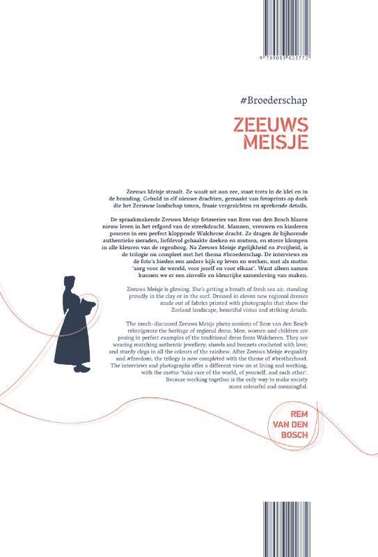 Achterkant van Zeeuws Meisje #broederschap