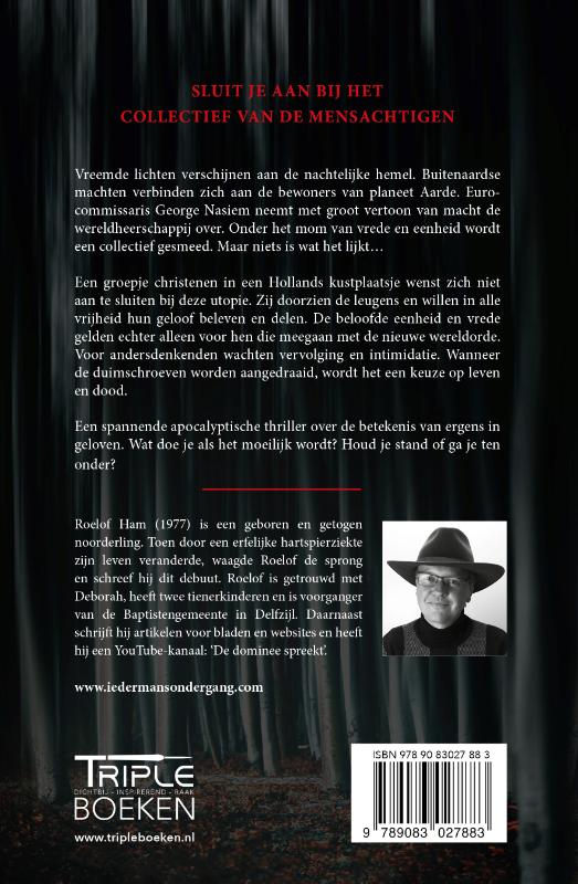 Achterkant van Iedermans ondergang