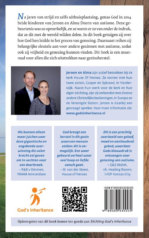 Achterkant van Genezen van autisme