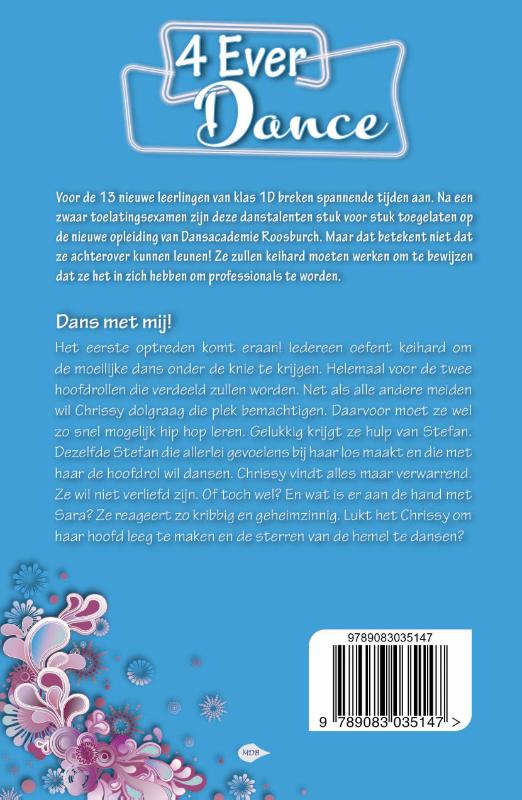 Achterkant van Dans met mij!