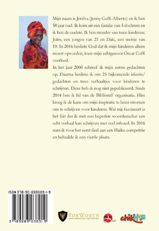 Achterkant van Het geluk van Kianu
