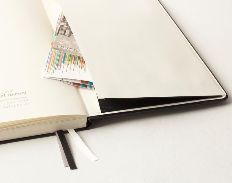Achterkant van Hieroglyphs Bullet Journal