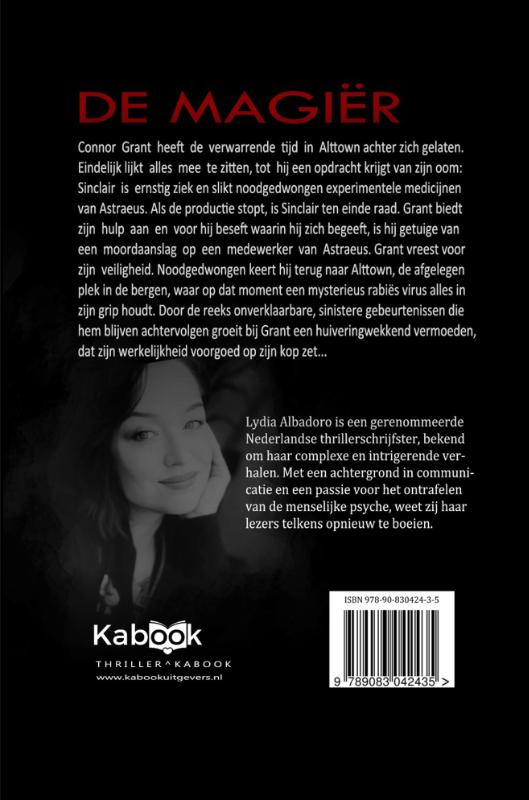 Achterkant van De magiër