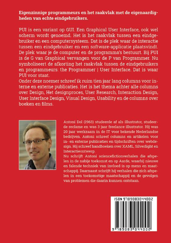 Achterkant van The Programmer | User Interface