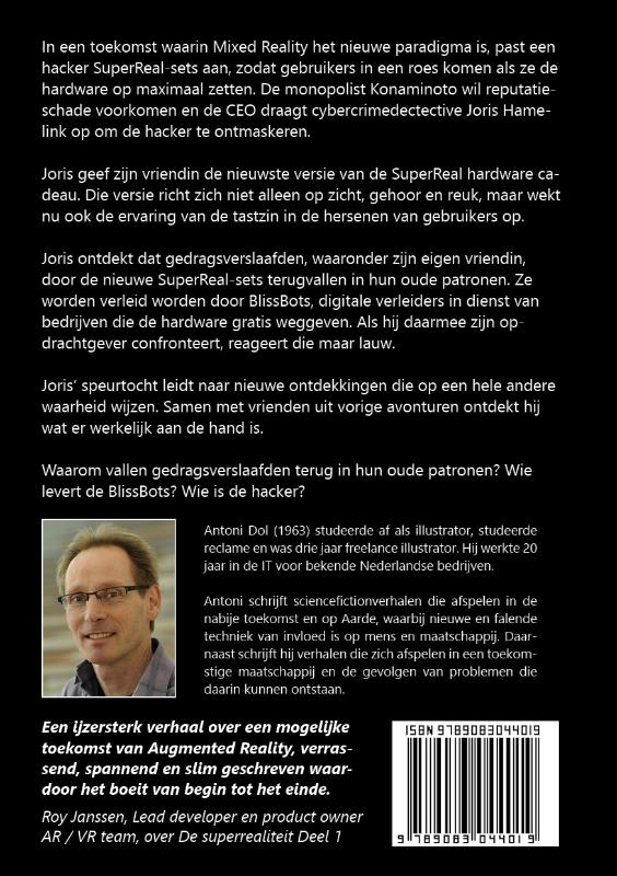 Achterkant van Verslaving en de Kick op Bestelling