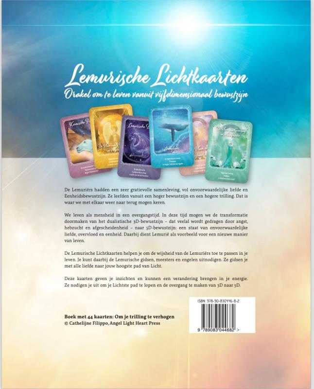 Achterkant van Lemurische Lichtkaarten