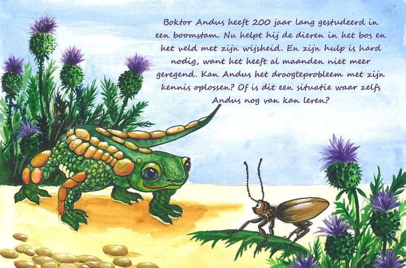 Achterkant van Boktor Andus, waar blijft de regen?