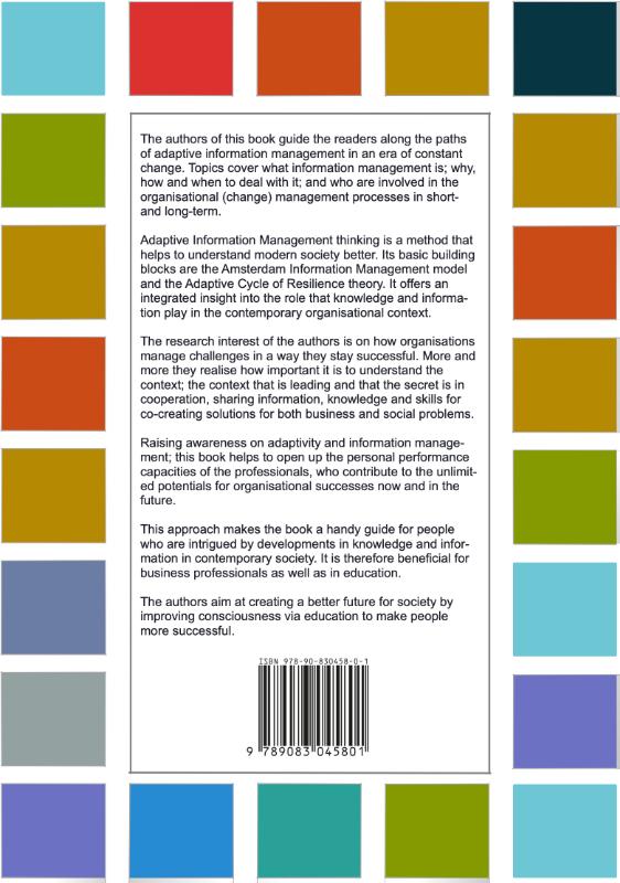 Achterkant van Adaptive Information Management
