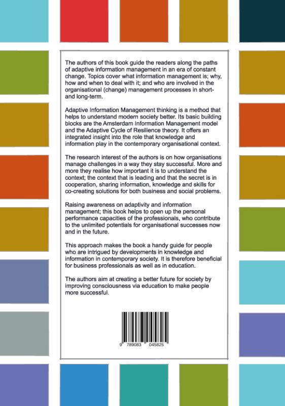 Achterkant van Adaptive Information Management