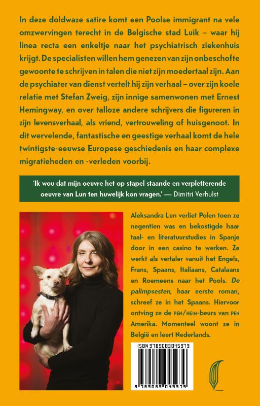 Achterkant van De palimpsesten