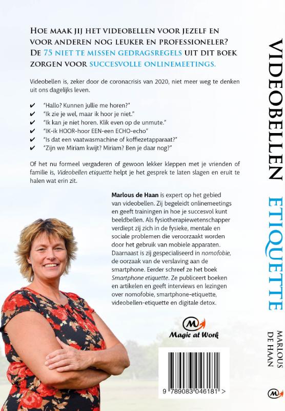 Achterkant van Videobellen etiquette