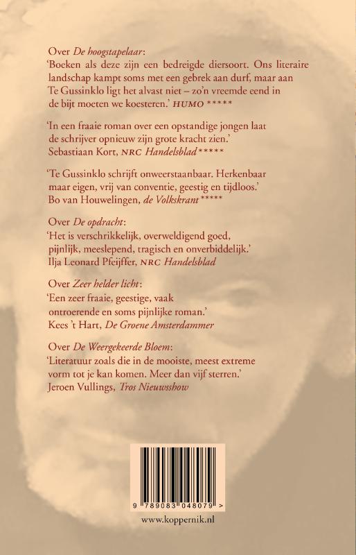 Achterkant van Op weg naar De Hartz