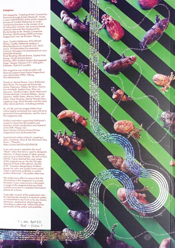 Achterkant van Disco* Magazine