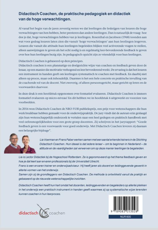 Achterkant van Didactisch Coachen