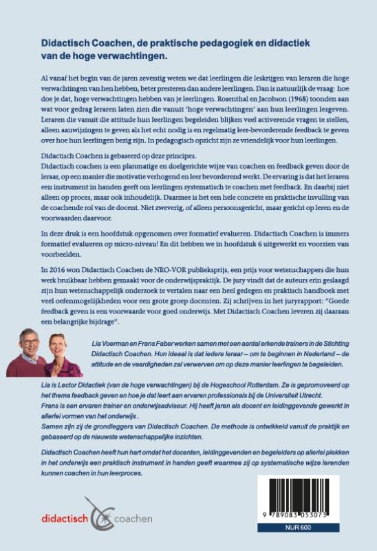 Achterkant van Didactisch Coachen