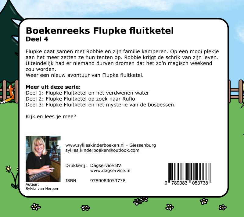 Achterkant van Flupke Fluitketel