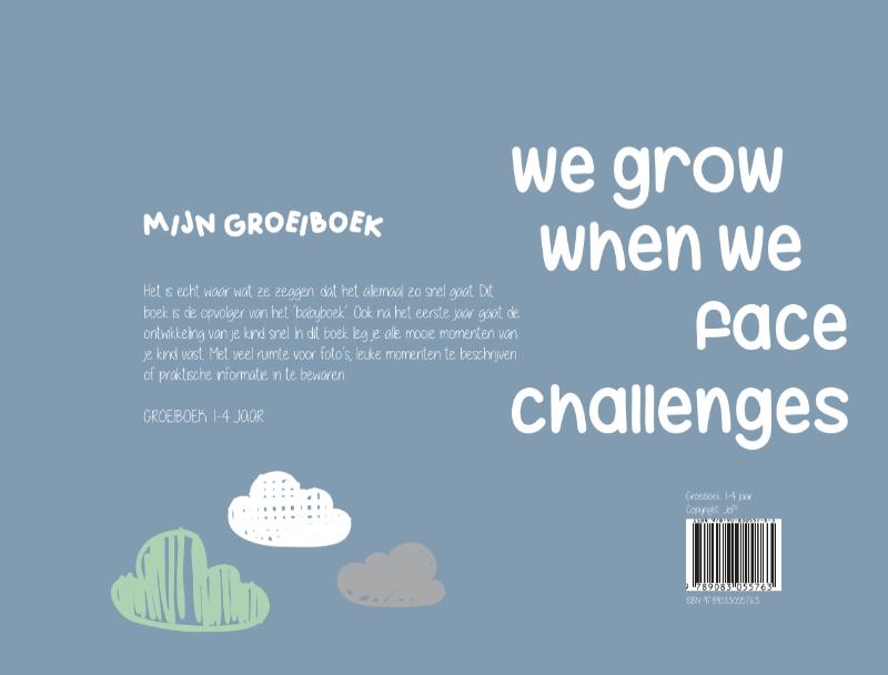 Achterkant van Groeiboek 1-4 jaar