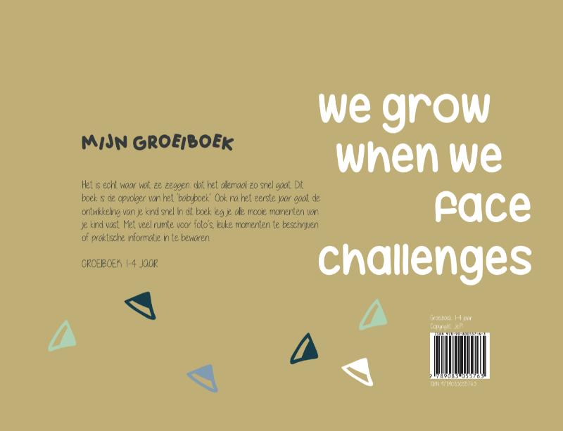 Achterkant van Groeiboek 1-4 jaar