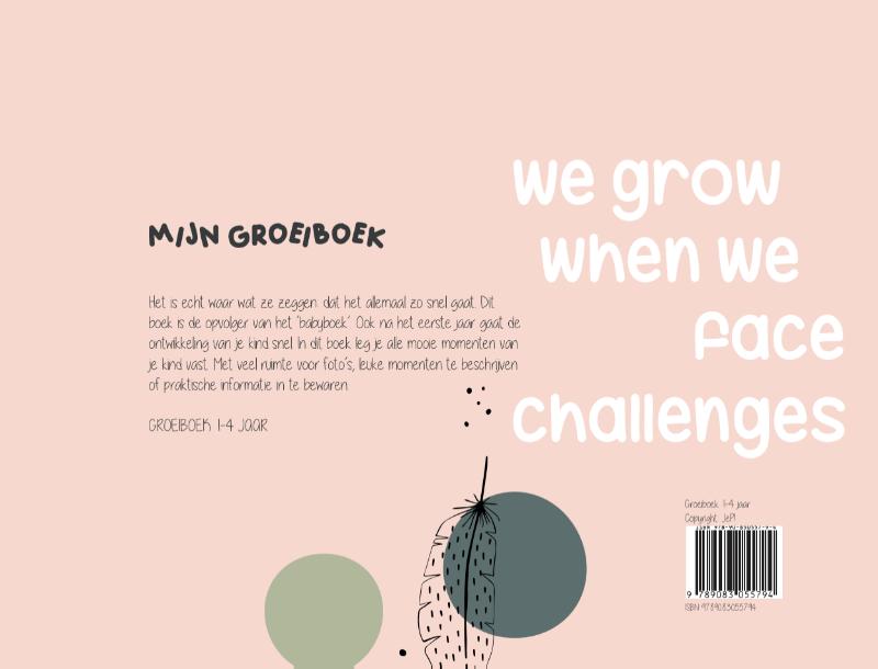Achterkant van Groeiboek 1-4 jaar