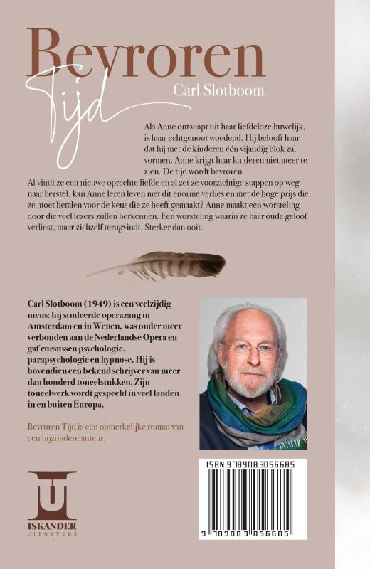 Achterkant van Bevroren tijd
