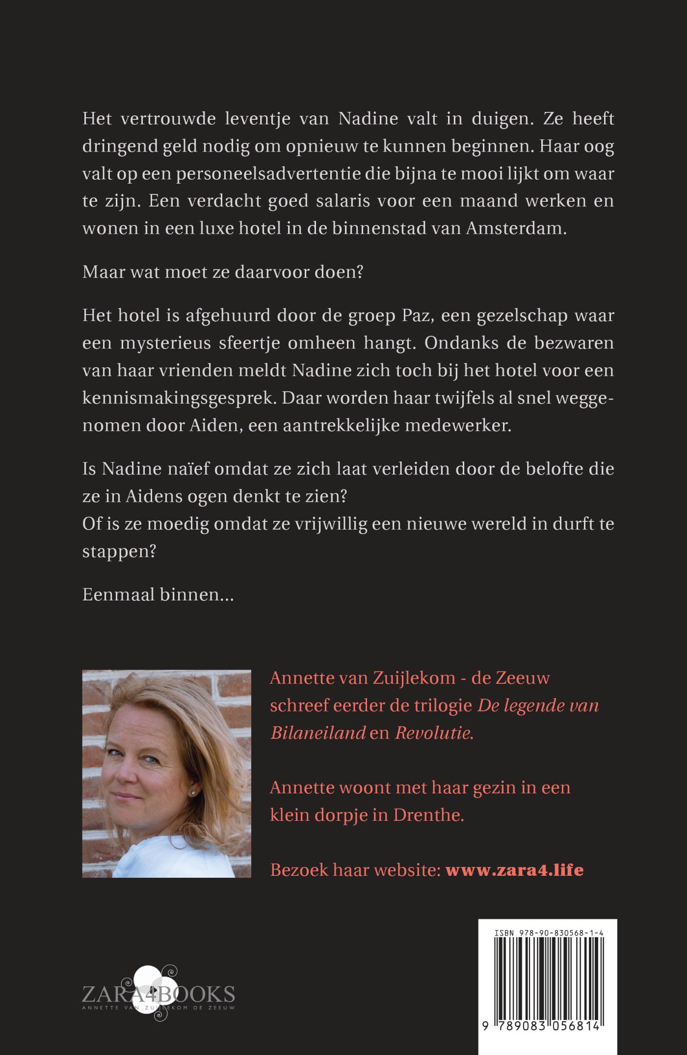 Achterkant van Een teken van liefde