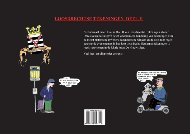 Achterkant van Loosdrechtse Tekeningen deel II
