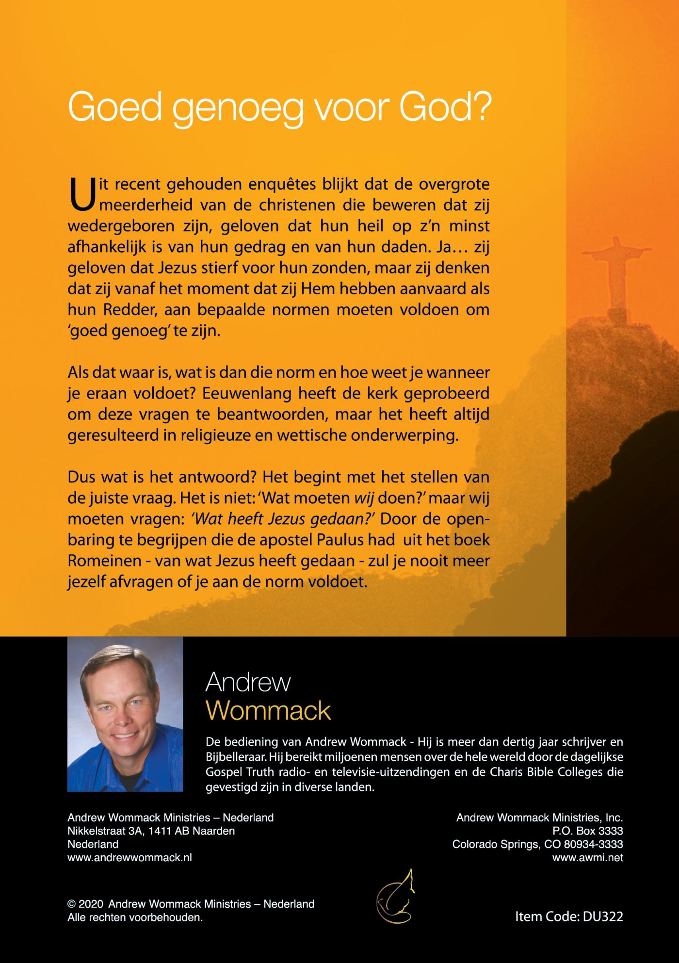 Achterkant van Genade de kracht van het evangelie