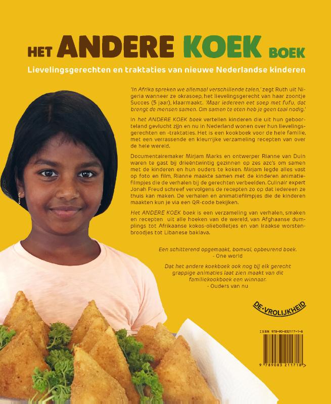 Achterkant van Het andere koek boek