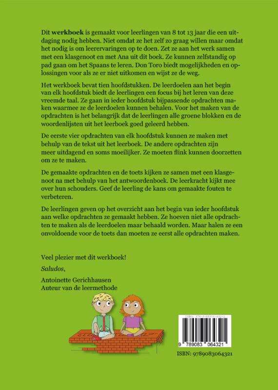 Achterkant van Werkboek